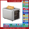 ZCWA Electric Toaster 850W Automatic Breakfast Machine Grill Portable Intelligent Touch Screen Toaster Household Bread Maker 1