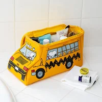 Snoopy Bus Shape Women Outdoor Storage Bag Toiletries Organize Cosmetic Bag Portable Waterproof Female Travel Make Up Cases Gift 2