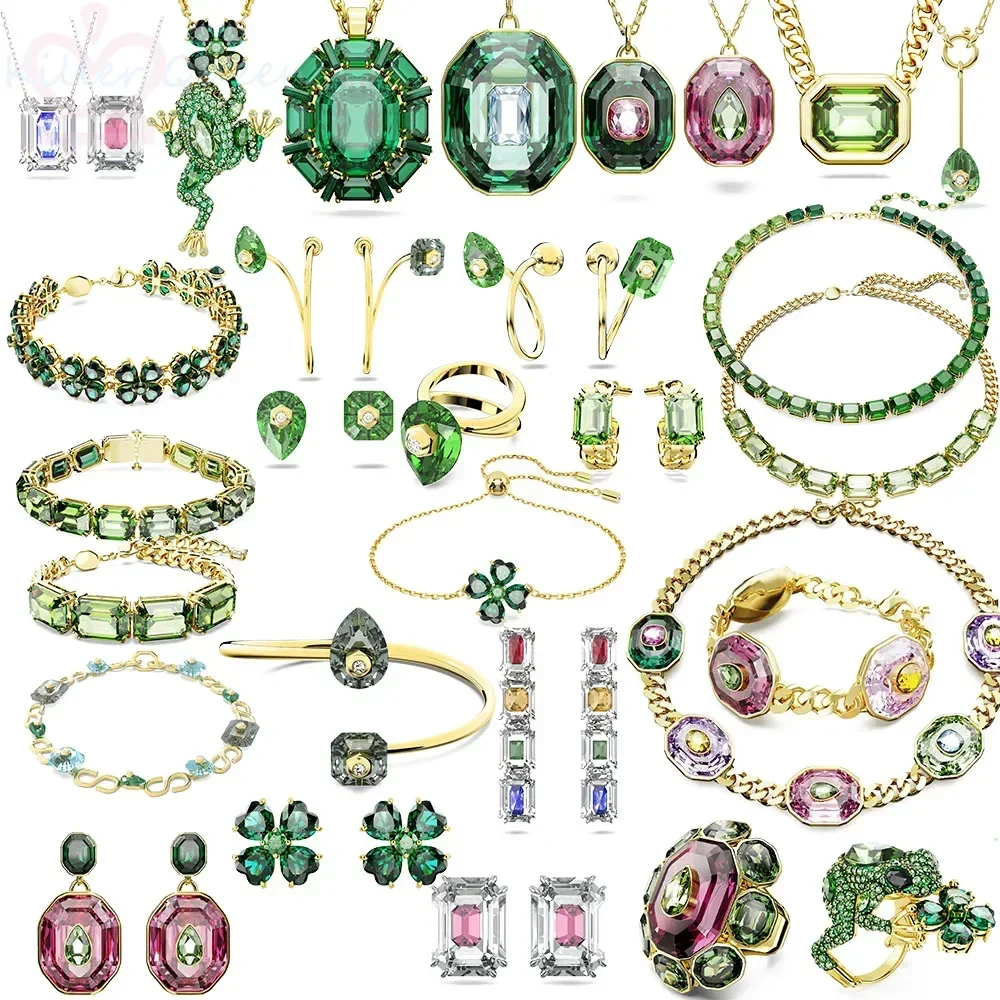 

Ювелирный Комплект из колье, серёг, браслета и кольца