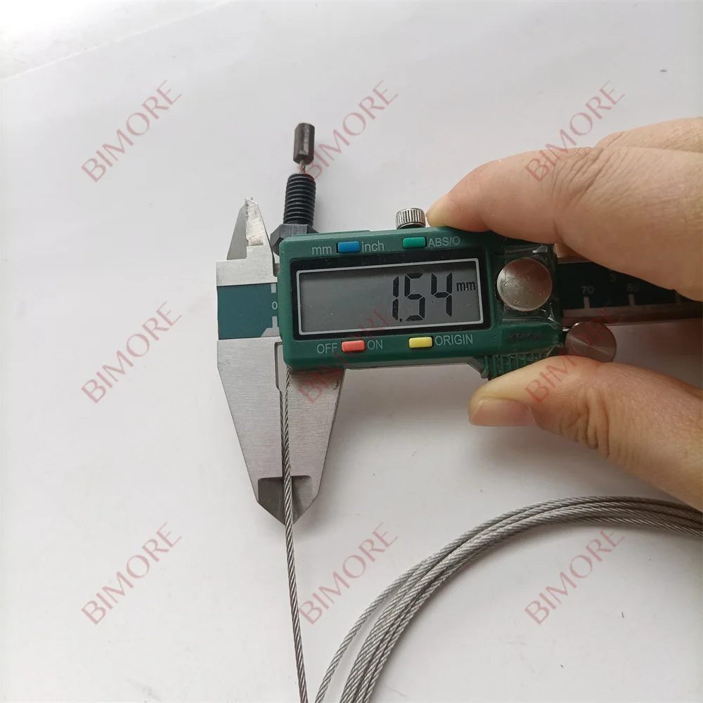 Elevator Door Closing Weight Rope 5pcs KM618396G01 L = 2900MM D = 1.5MM