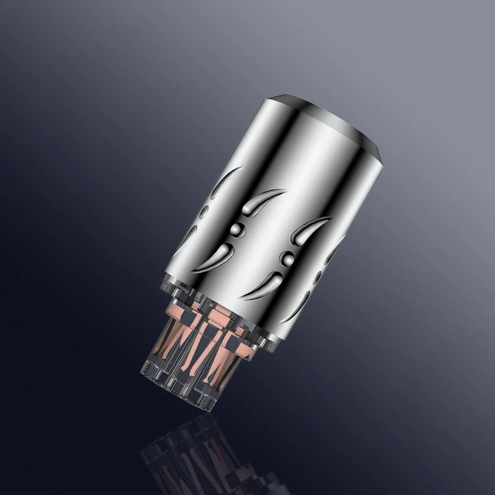 Viborg VM512+VF512 순수 구리 HiFi 미국 전원 플러그 커넥터 오디오 장비용 남성/여성 플러그 커넥터