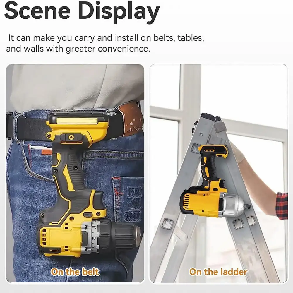 ToolStainlessSteelToolBeltClipSetforDewaltN268241Easy