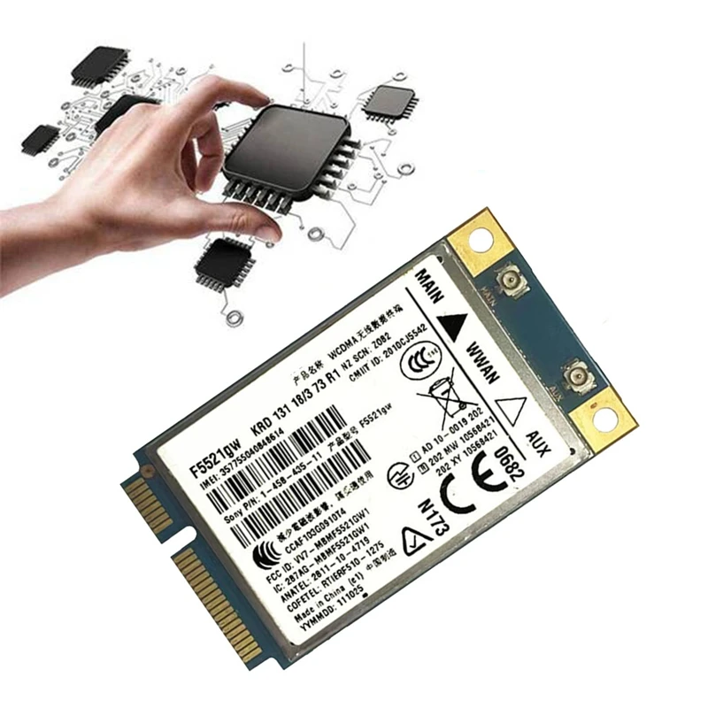 범용 WWAN 카드, Gobi3000 HSPA EDGE, 21Mbps, 3G 카드, WWAN WANL WCDMA, F5521GW