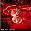 Game Honkai Star Rail Imitation Pocket Watch Pendant miHoYo Official Pure Beauty Gaijin No Double Series Anime 3D Keychain Gifts 4
