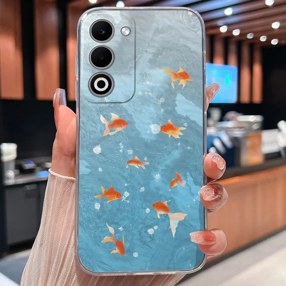 Lovely Animal Cartoon Soft TPU Transparent Silicone Bumper Phone Case