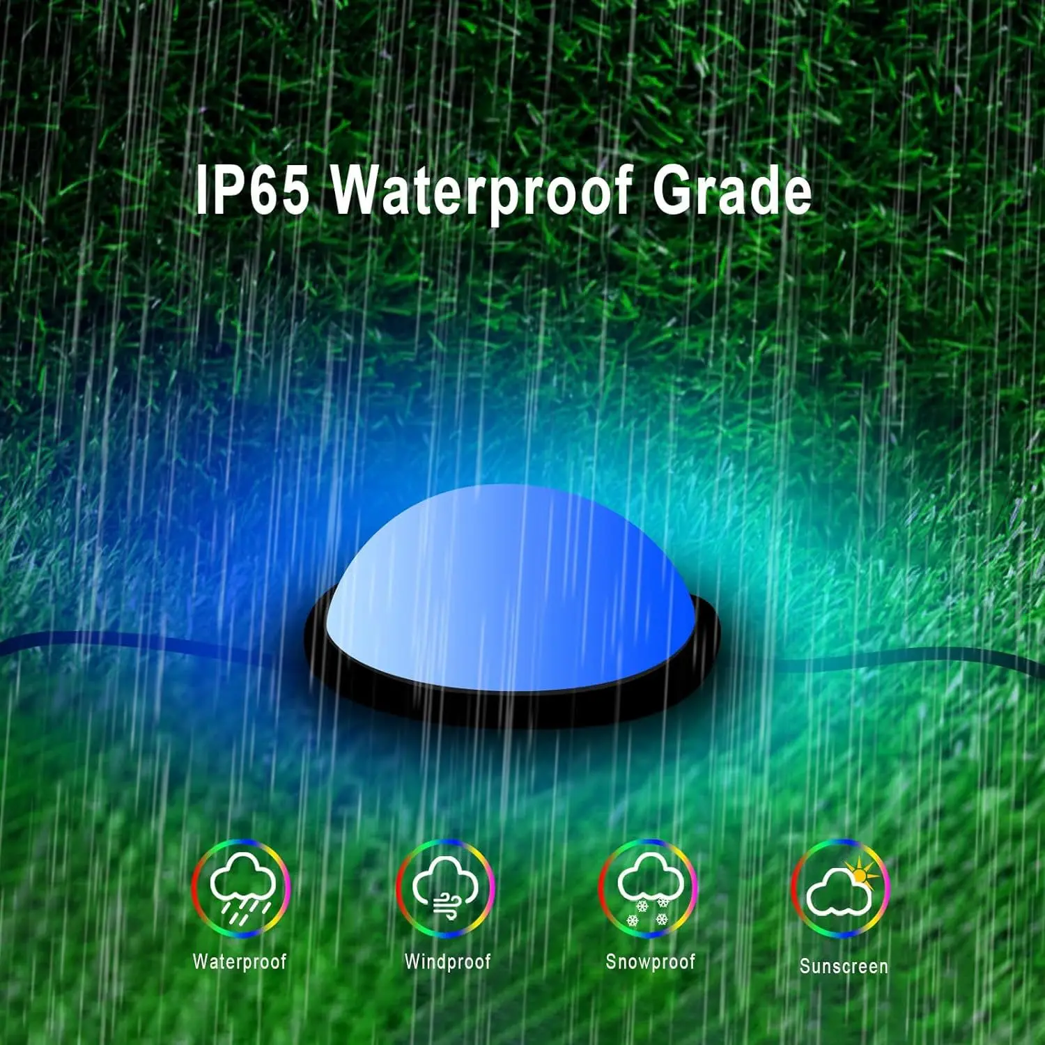 Outdoor LED Light IP65 Smart Wifi USB 10M 20M Voice APP Remote Control Garden Light for Lawn Courtyard Christmas Festival Lamp 3