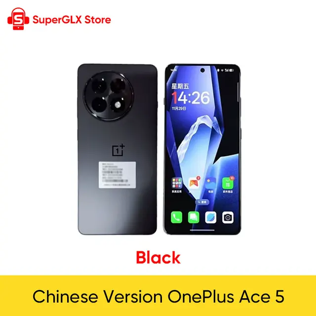 Original Oneplus Ace 5 5G Smartphone Snapdragon 8 Gen 3 6.78