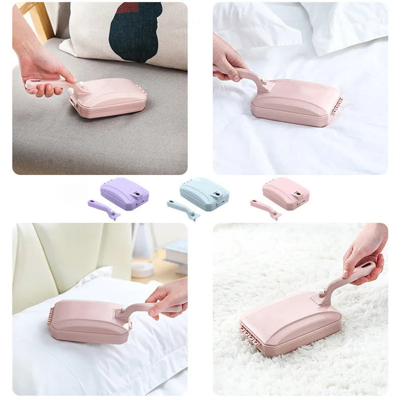 Creative Handheld Carpet Table Brush Floor Sweeper Cleaner Roller Tool