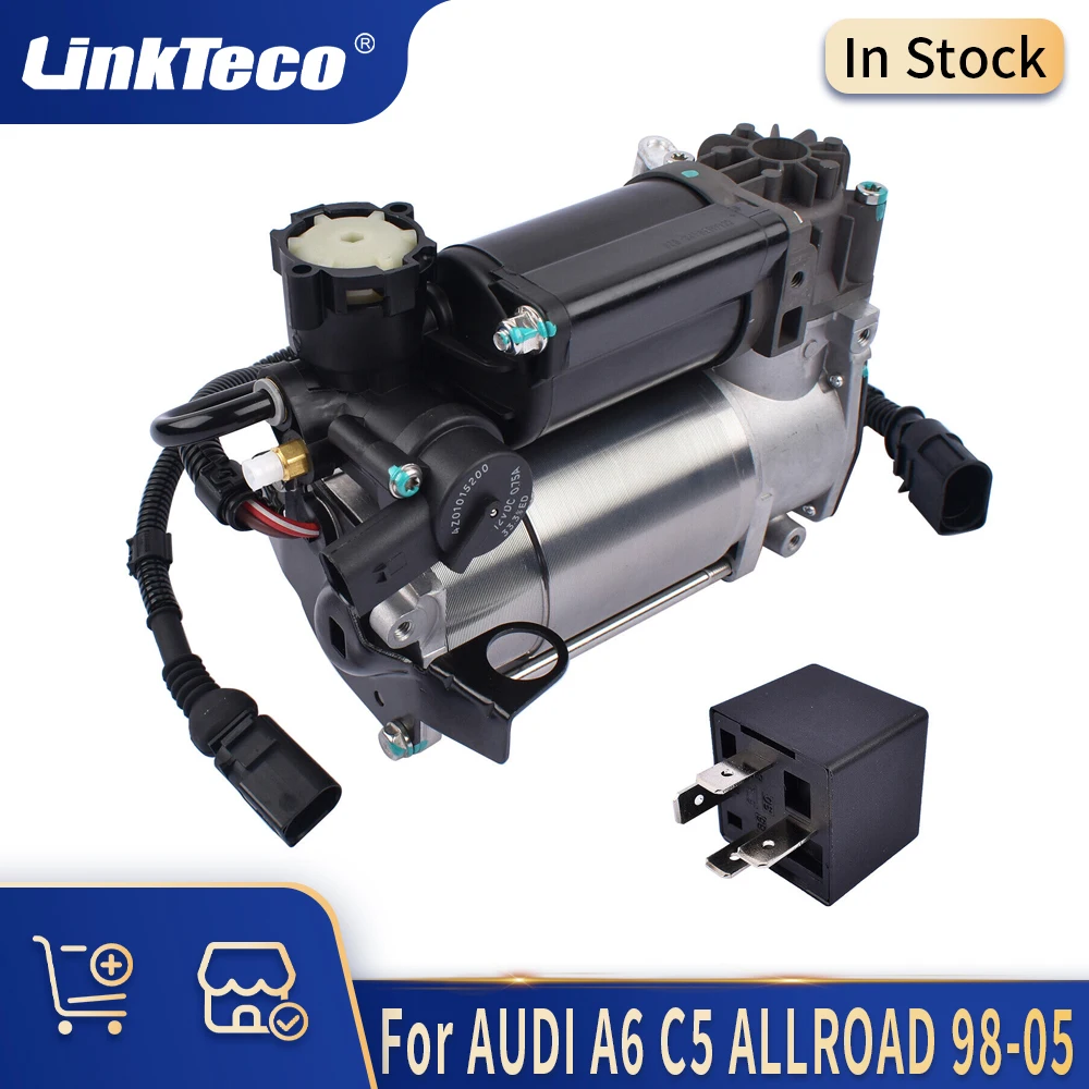 

Engine Parts Air Suspension Compressor Pump Kit 98-05 Gas Diesel 2.5 2.7 4.2 L ARS ASG ANK BCZ AQJ BBD For AUDI A6 C5 ALLROAD