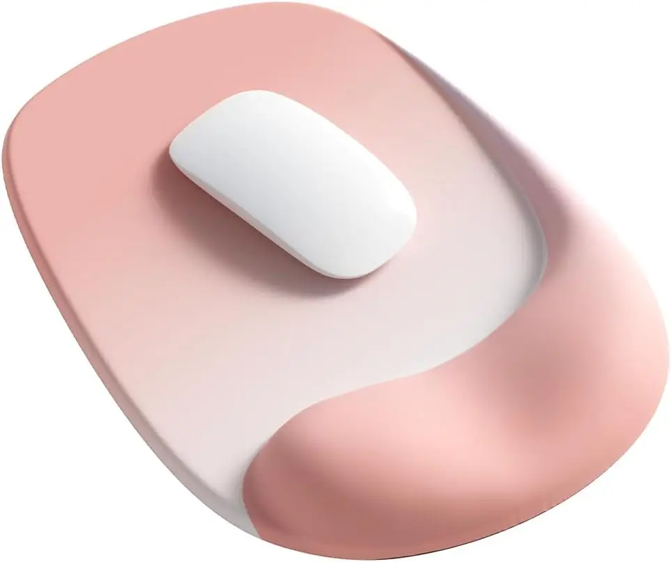 Ergonomic Gel Wrist Support Non-Slip Mouse Pad for Comfortable Office and Gaming Use