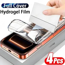 4 - Pack HD Full Cover Hydrogel Screen Protection Film - iPhone Air