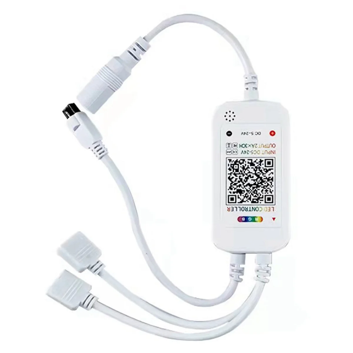 DC5-24V Bluetooth LED Controller+40 Keys Remote Control APP Control and Music Sync RGB IR RF for 5050 3528 RGB LED Light