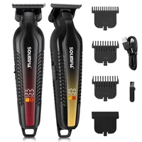 Professional Barber Cordless Clippers, Mens Hair Clipper for Hair Cutting Kit & Grooming Set, Hair Trimmer with USB Rechargeable 1