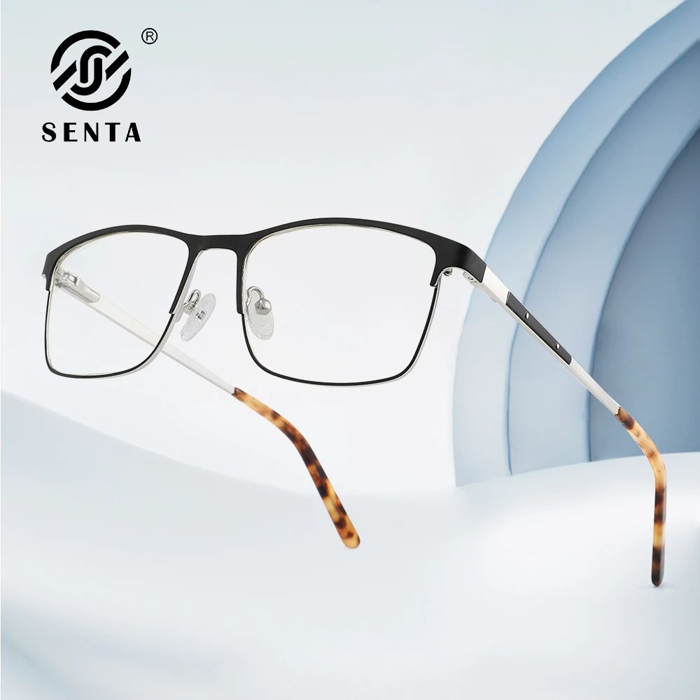 

Men Photochromic Anti Blue Light Glasses Focus Plus Luxury Eyeglasses For Business Computer Optical Glasses for Men Minus Two