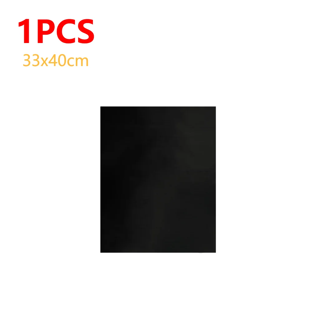 1-4PCS Outdoor Non-stick Mat Heat Resistant BBQ Grill Mat Reusable Barbecue Grilling Sheet 50x40cm 33x40cm Oven Liners Pad