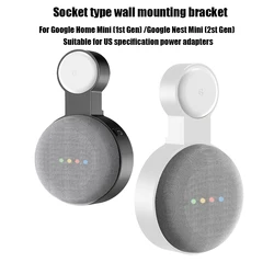 Wall Mount Bracket for Smart Speaker Audio Storage (WHITE)