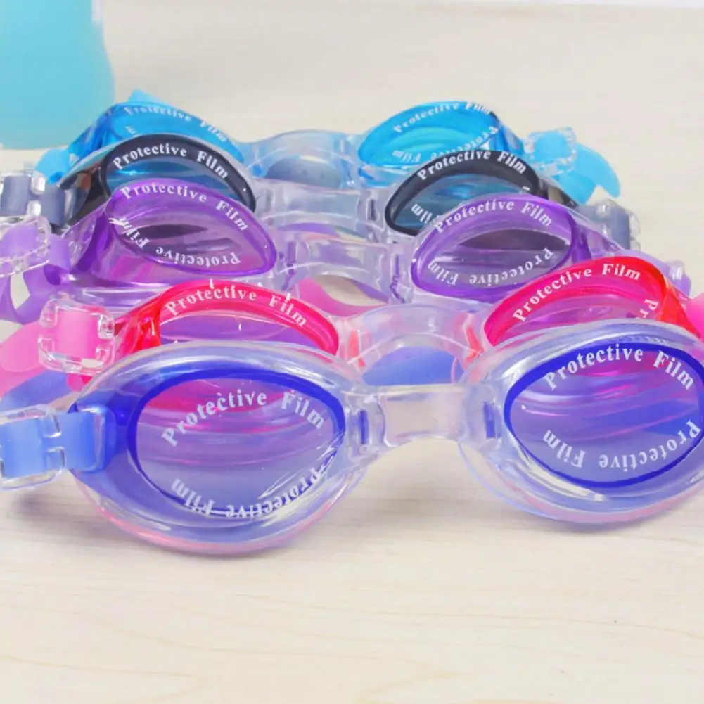 Outdoor Swim Goggles for Kids Anti-Fog HD Protection Swimming Glasses With Earplugs Swim Eyewear Pool Water Sport Glasses New
