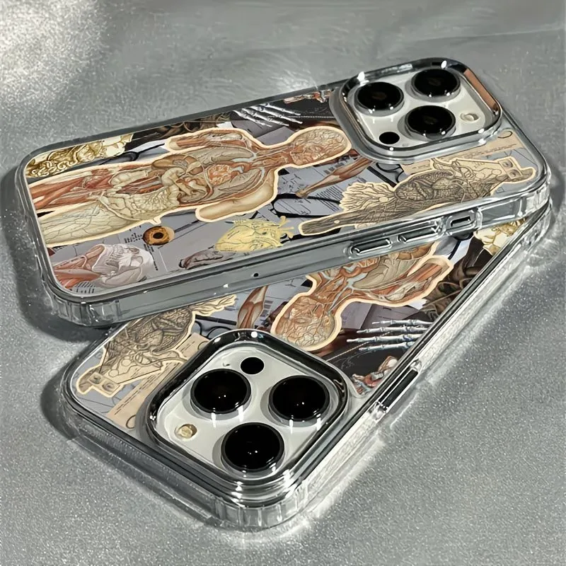 Medical Art Human Anatomy Shockproof Phone Case Cover