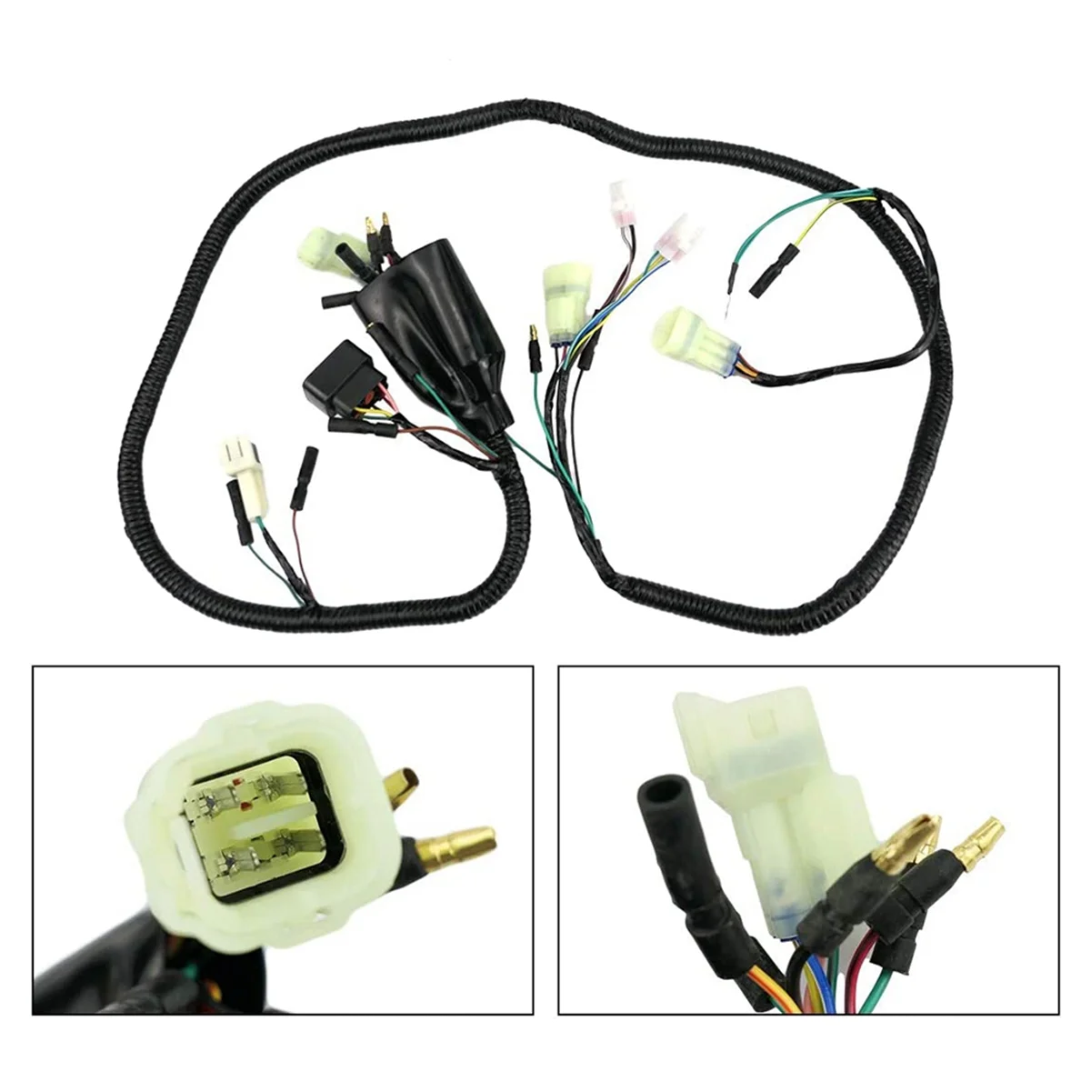 교체용 헤드라이트 코일 와이어 하네스 어셈블리, 1999-2004 혼다 ATV Sporx 400 TRX400EX 2X4 ATV 32100-HN1-000