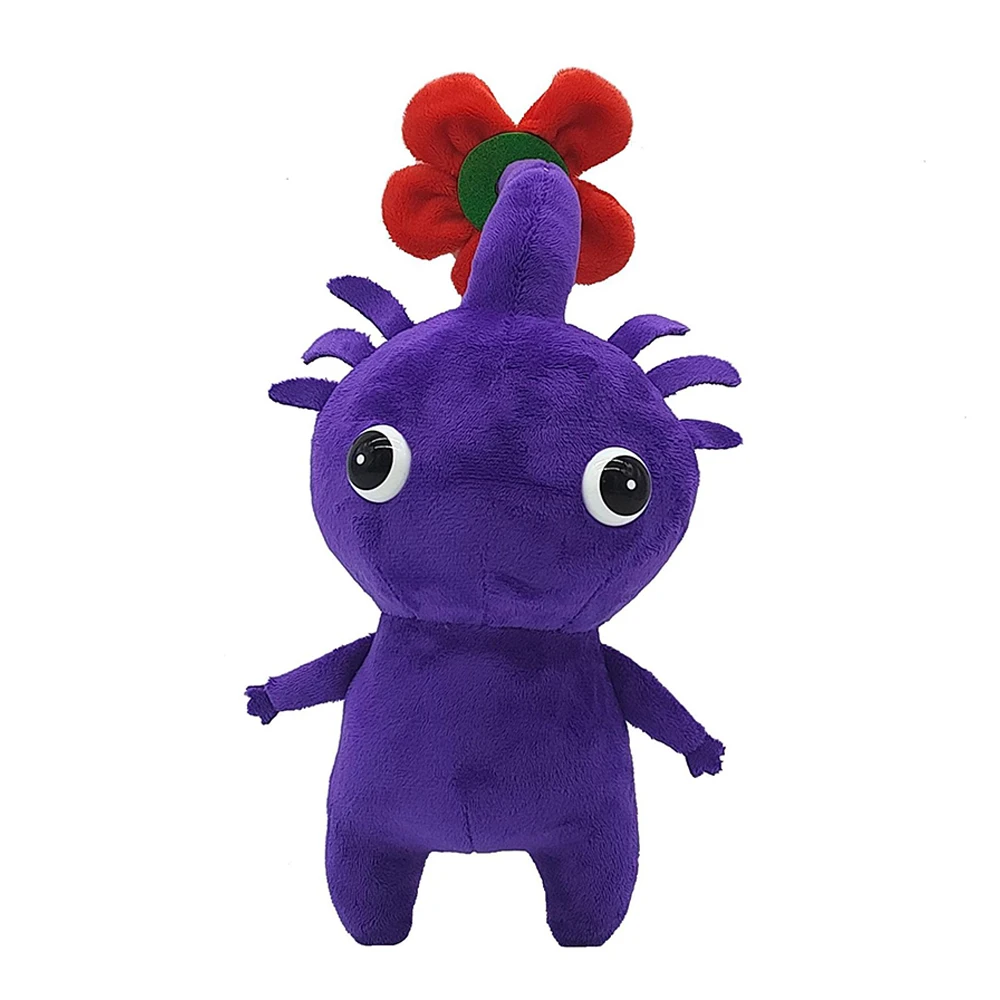 18-35CM Pikmin Plushie Doll Game Olimar Flower Leaves Bud Chappy Bulborb Soft Stuffed Toy Red Yellow Gift for Kids Fans Birthday 4