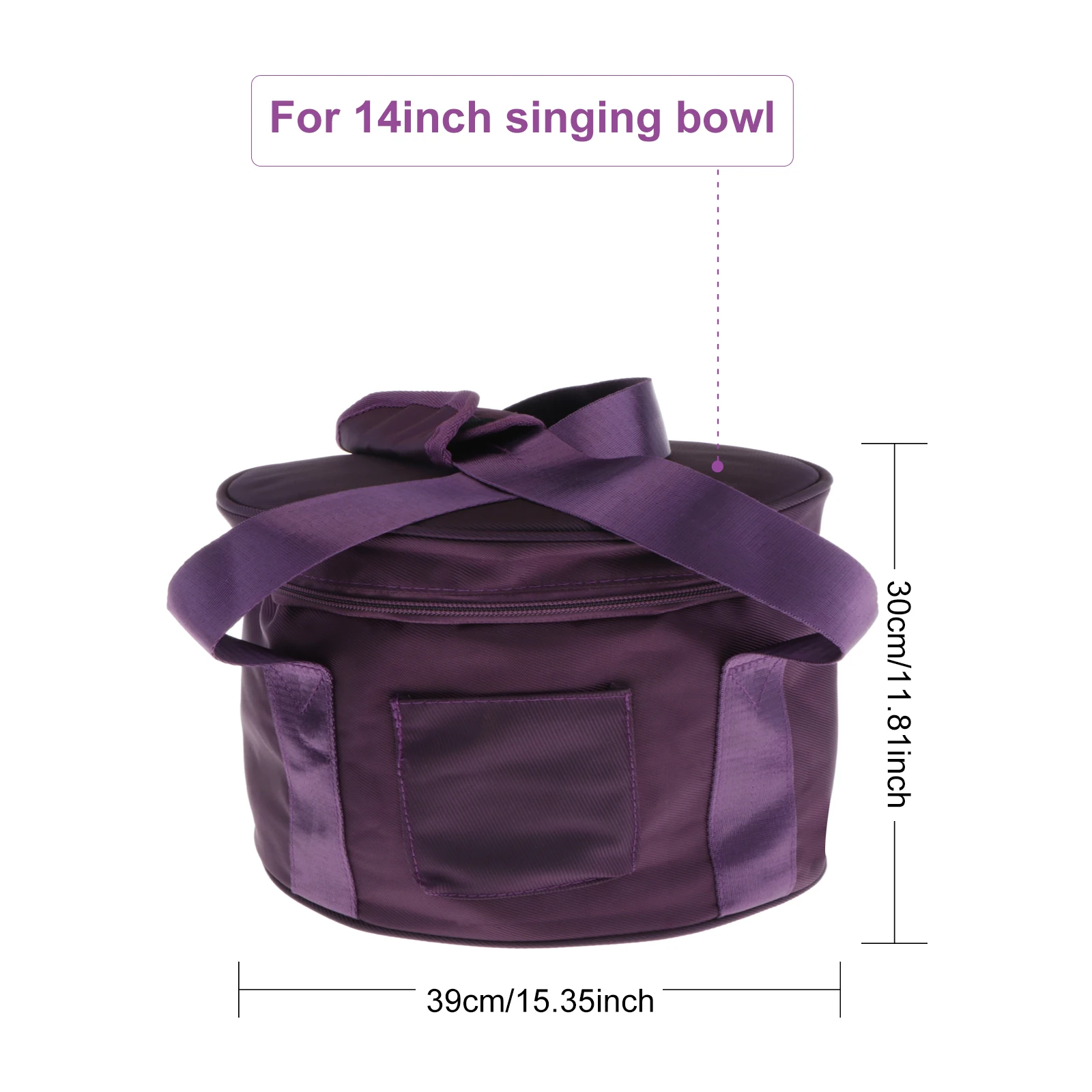 8/14 inch Cotton Meditation Yoga Crystal Singing Bowl Case Bag Travel Carry Storage Bag with Handle Yoga Accessories yoga singing bowl case