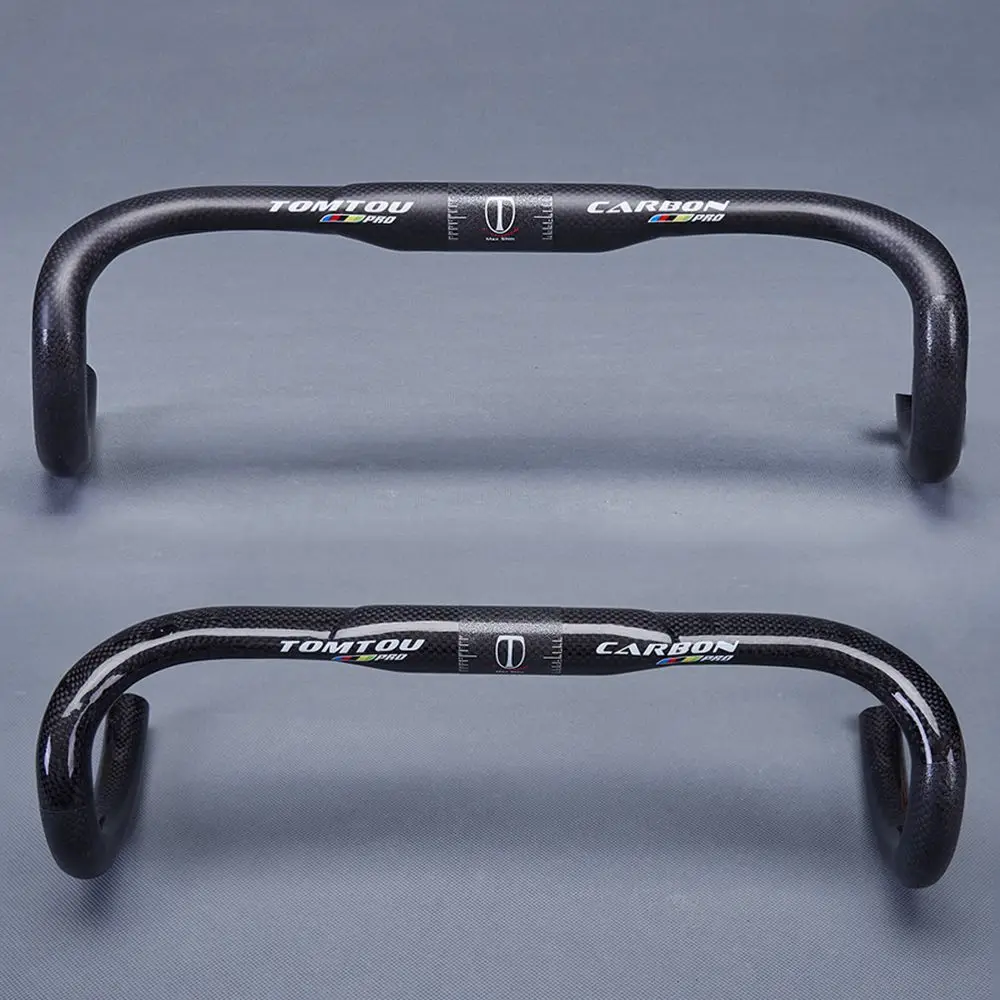 

Кронштейн для руля дорожного велосипеда TOMTOU PRO из углеродного волокна 31,8 мм, детали для велосипеда 380/400/420/440/460 мм, Внутренняя прокладка