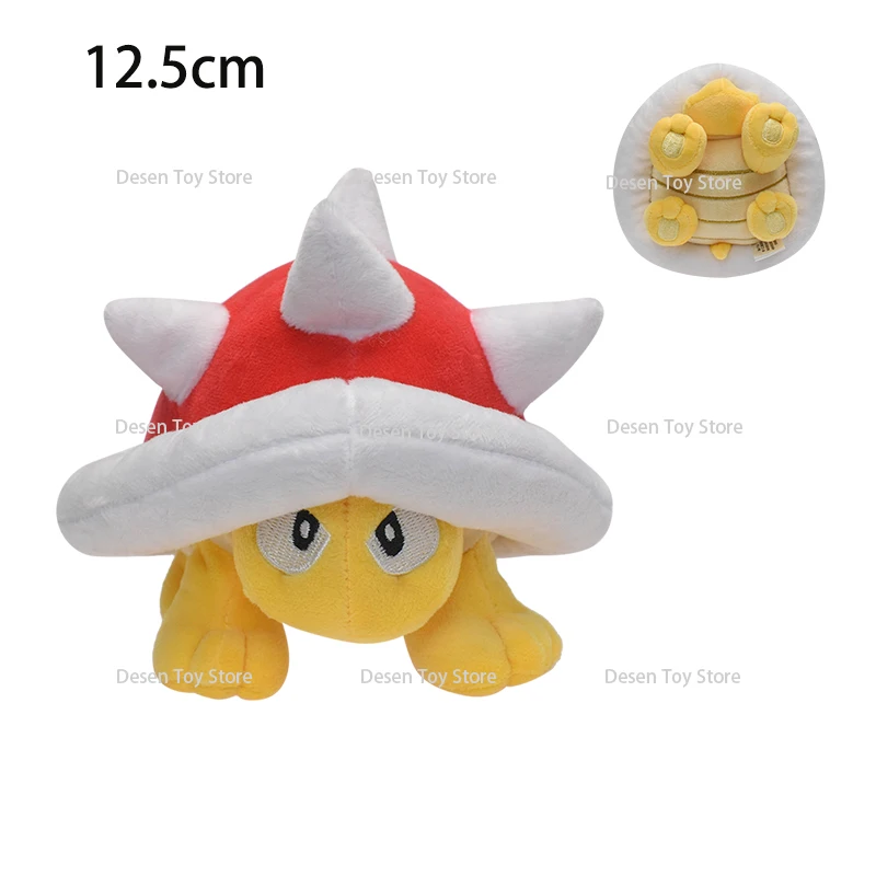 Juego de Super Mario Bros. Juguete de peluche de dibujos animados Mario y  Luigi Bowser Koopa Troopa Goomba Plushie Anime personaje lindo suave muñeca  de peluche juguetes para bebés niños regalos de