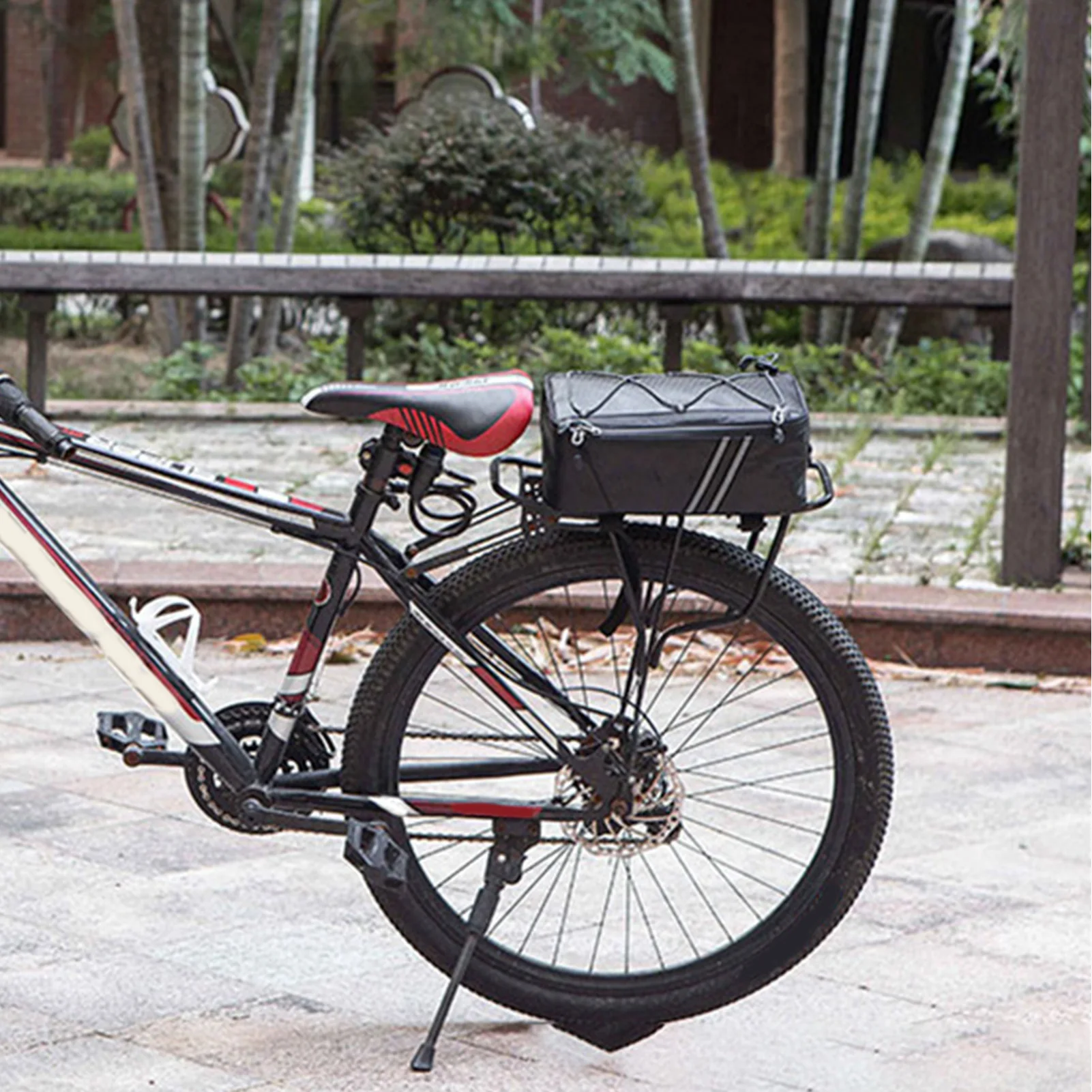 Motorcycle Tail Bag Multifunction Motorcycle Rear Seat Bag Large Capacity Rider Backpack Waterproof Rear Carrier