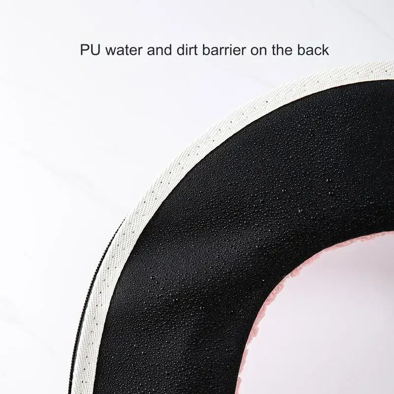 Universal Toilet Seat Cover Cute Alpaca Closestool Mat With Zippe Soft Warm Toilet Seat Cushion Bathroom Toilet Lid Accessories 4