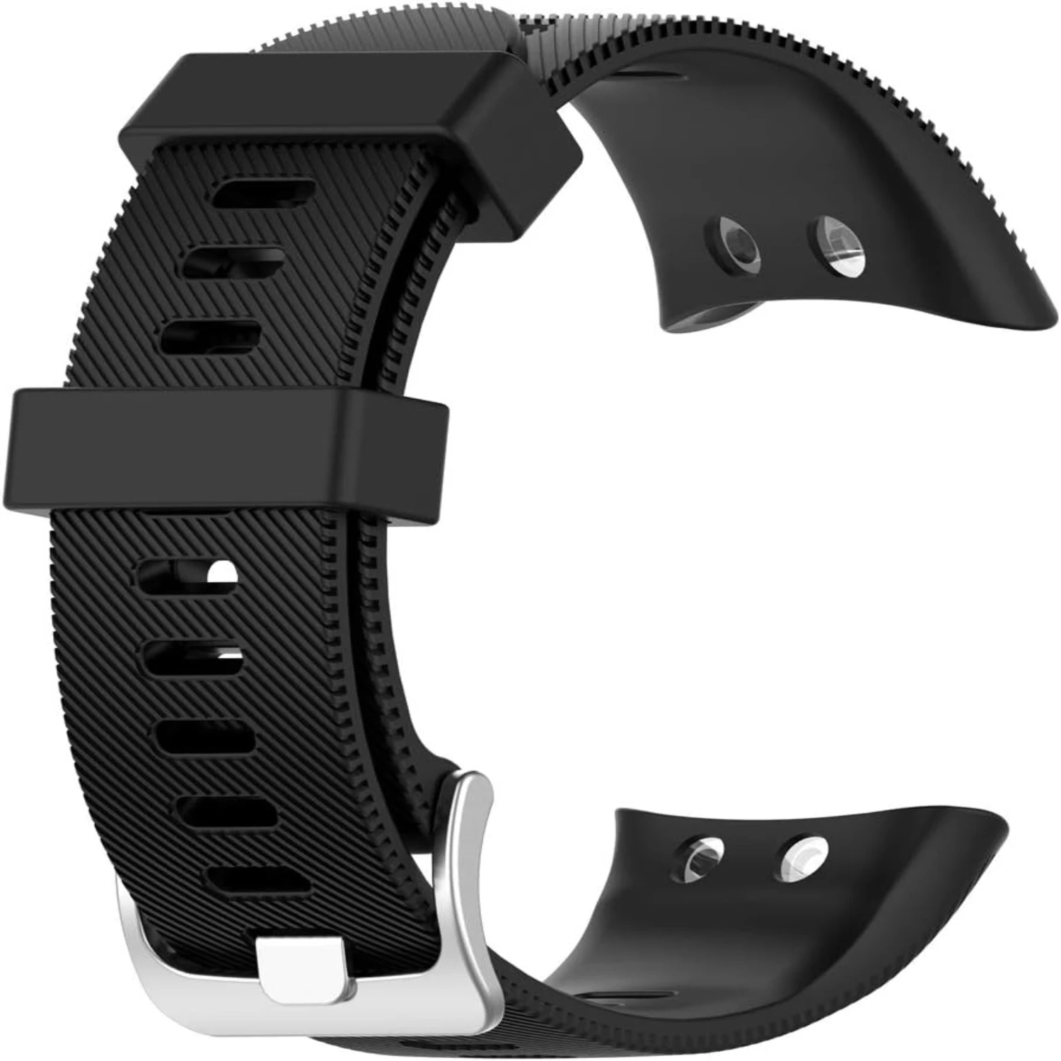 Upgrade your Garmin Forerunner 45/45S with this premium, sleek, and stylish violet silicone sports band. This durable accessory