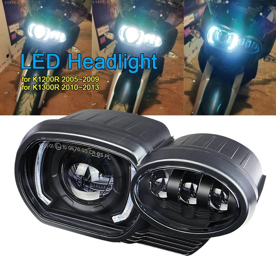 ヘッドライトアセンブリ K1200R K1300R 2005 2006 2007 2008 2009 2010