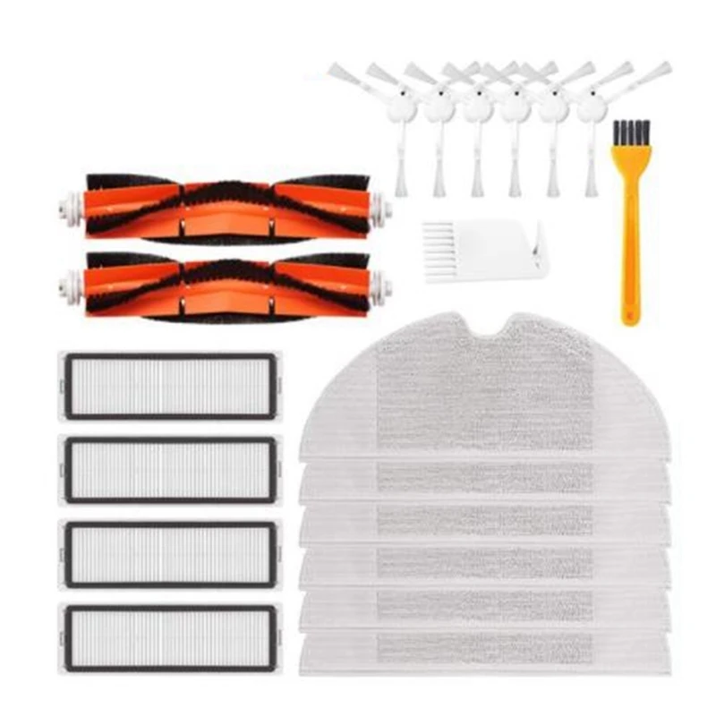 

Hepa Filter Main Brush Mop Cloth Replacement Kits For Xiaomi 1C / STYTJ01ZHM Robot Vacuum Cleaner Accessories