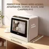 Portable Countertop Dishwashers, NOVETE Compact Dishwashers with 5 L Built-in Water Tank & Inlet Hose, 5 Washing Programs 4