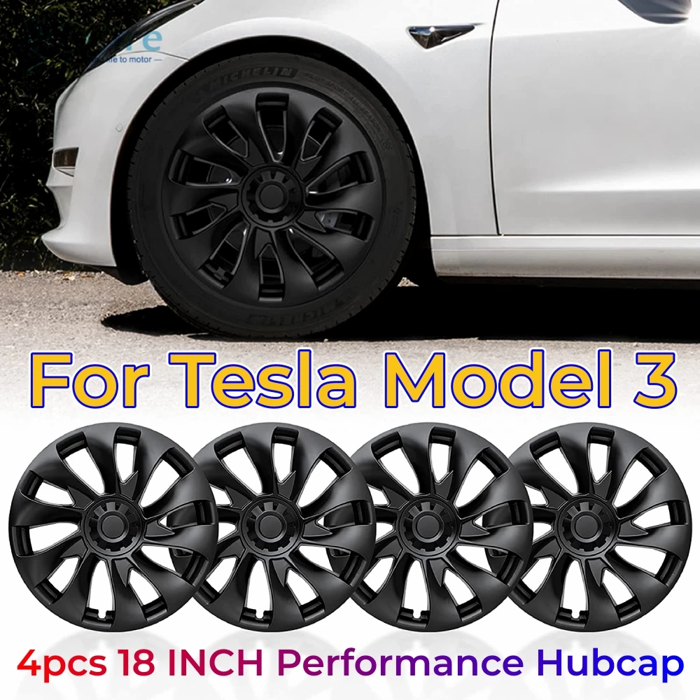 4PCS Hubcap Model 3 18 Inch Original Replacement Hubcaps All-inclusive  Protection Fully Surrounded Wheel Cover Kit Accessories - AliExpress
