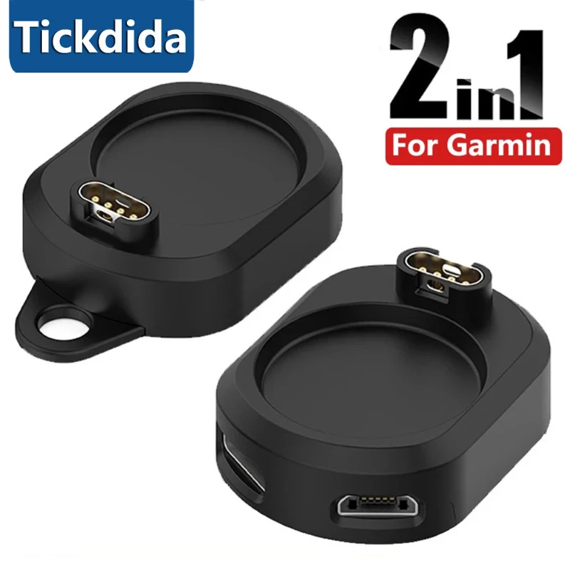 Charger Adapter For Garmin Smartwatch Fenix 8 7 7X 6X Forerunner 965 Tactix Accessories watch charging adapter