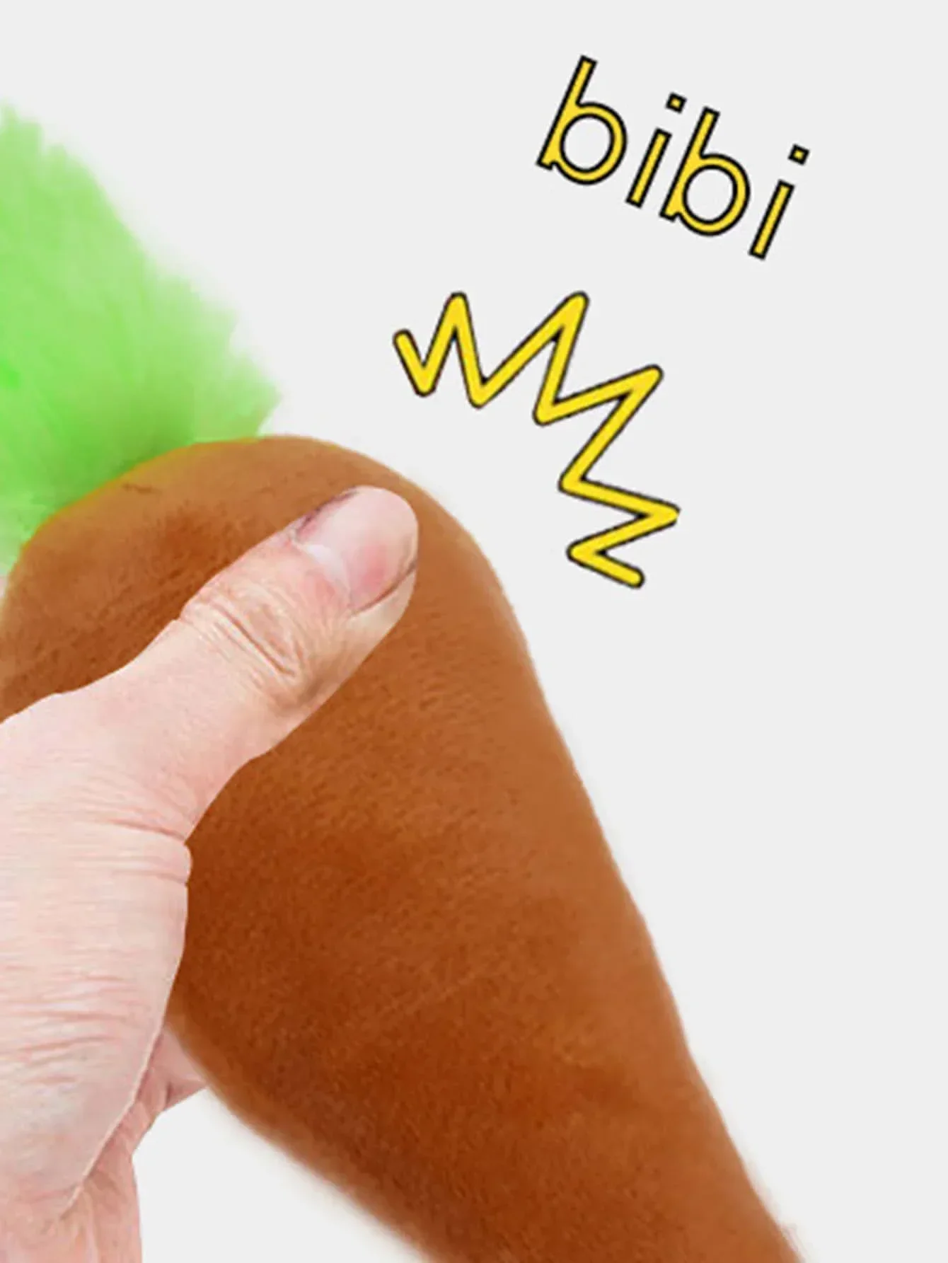 1pc Sounding Puppy Dog Chew Toy Fruit Vegetable Cartoon Carrot Squeak Toy for Cat Pets Plush Toys Small Dog Toy Animal Plush