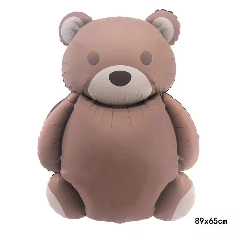 Cute Matte Balloon Rainbow  Car Airplane Bear Birthday Balloon Party Party Scene Decoration Aluminum Film Balloon