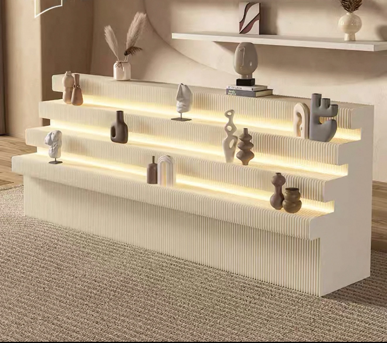 מסך newraple מחיצת תצוגה פריסת רקע שידור חדרי אביזרים בגדים חנות מחיצה חדר קיר מחיצה