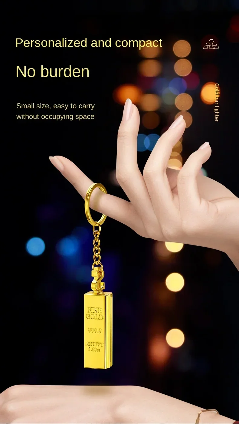 Description Picture 3 of item10000 Matches Key Chain Kerosene Torch Lighter Multi-function Portable Waterproof Cigarette Smoking Accessories Gadgets For Men