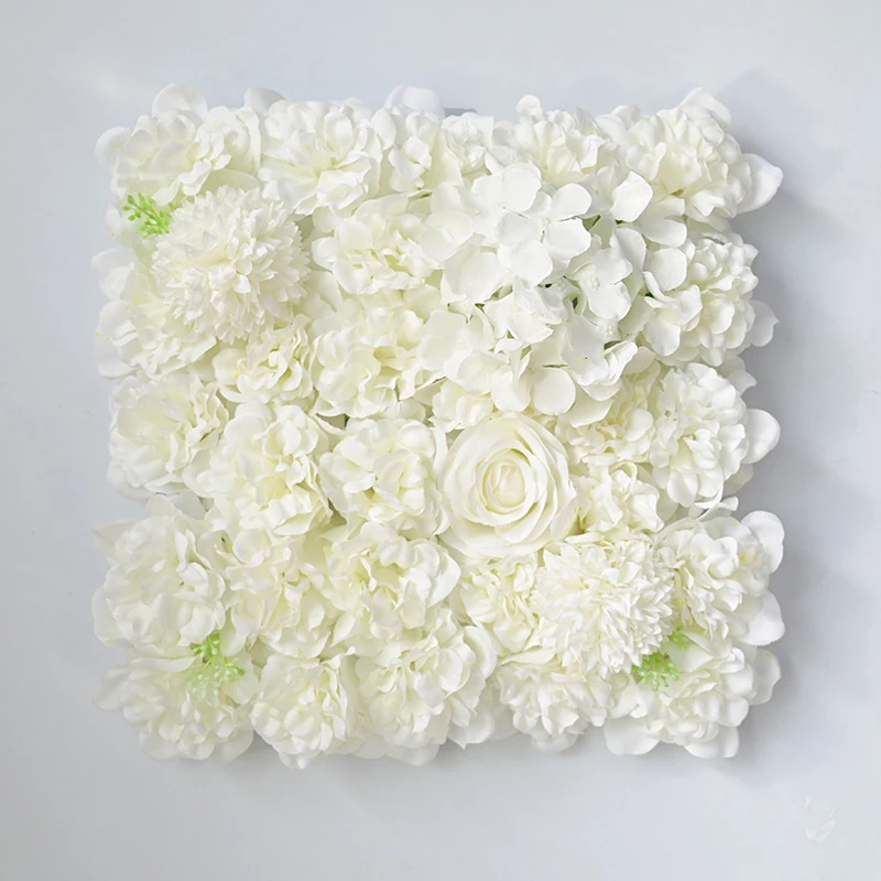 Artificial Silk Flowers Wall Panels