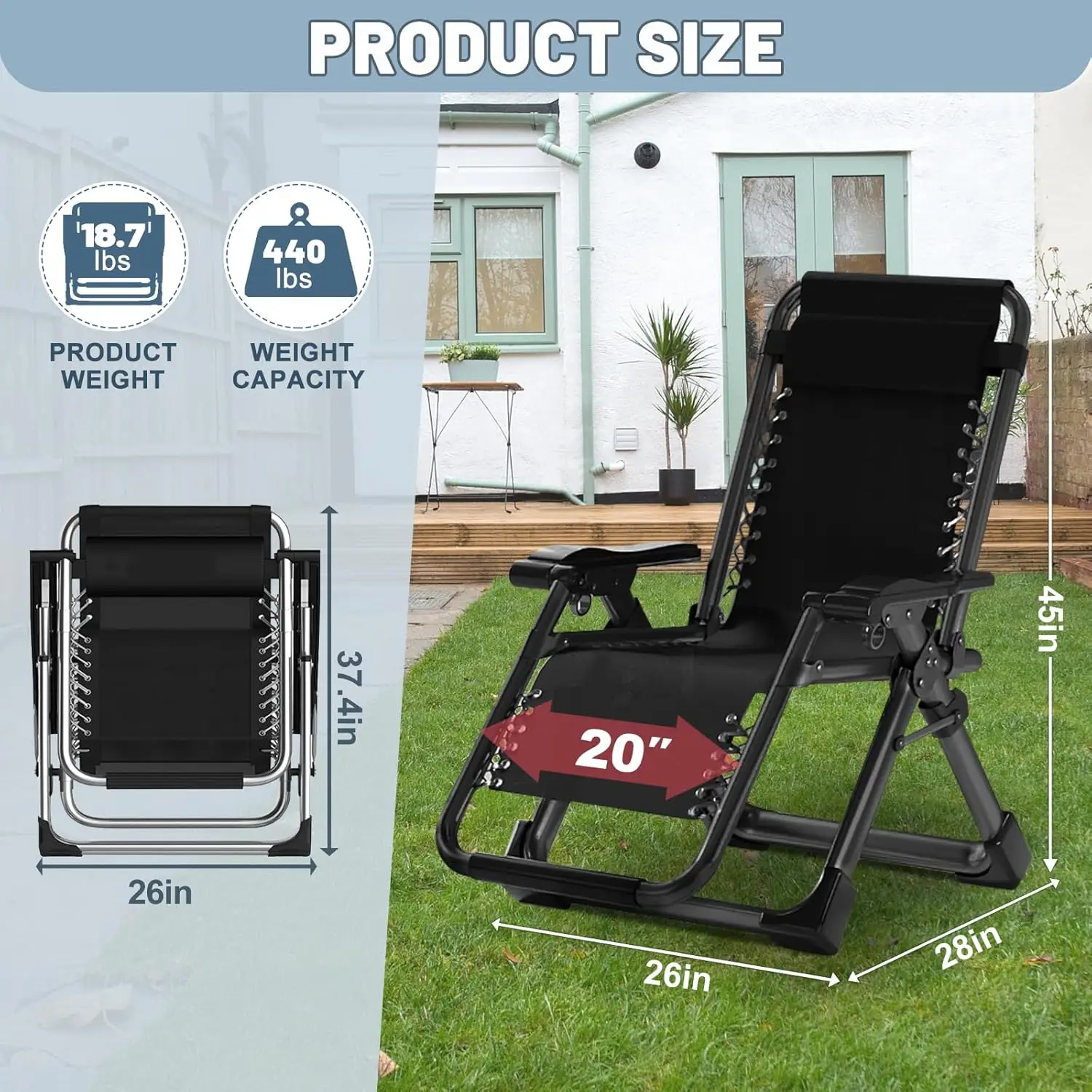 Zero Gravity Lounge Chair 4