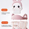 Baby Potty Toilet for Children Urinal Baby Potty Training Seat Girls Portable Toilets Bedpan Comfortable Backrest Cartoon Pots 5
