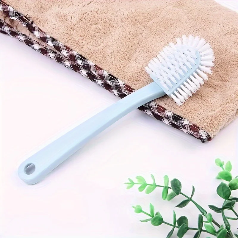 Description Picture 2 of item1PC Multifunctional Long-handled Shoe Brush - Five-sided Shoe Washing Brush Long handled cleaning brush