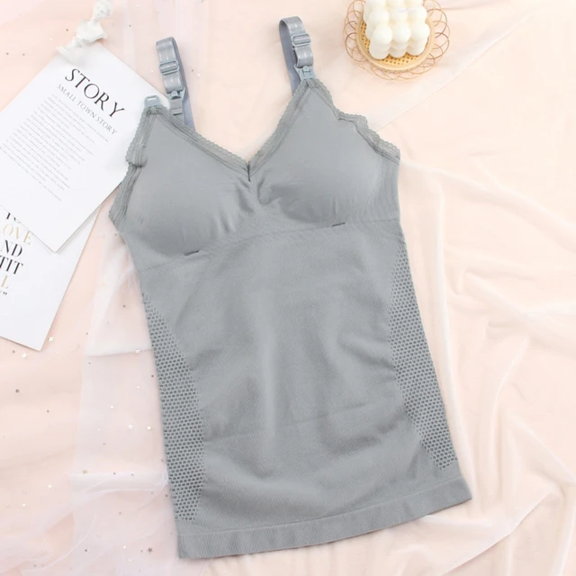 nursing tank padded sleep tank