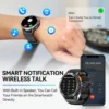 New Military Outdoor Sport Smart Watch Men 1.43Inch AMOLED HD Screen Flashlight IP68 Waterproof Watch Wireless Call Smartwatch 6