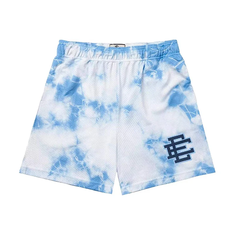 Eric Emanuel EE Basic Shorts Casual Shorts Men's Muscle Fitness Sports Short Pants Mesh Breathable Fashion Basketball Shorts