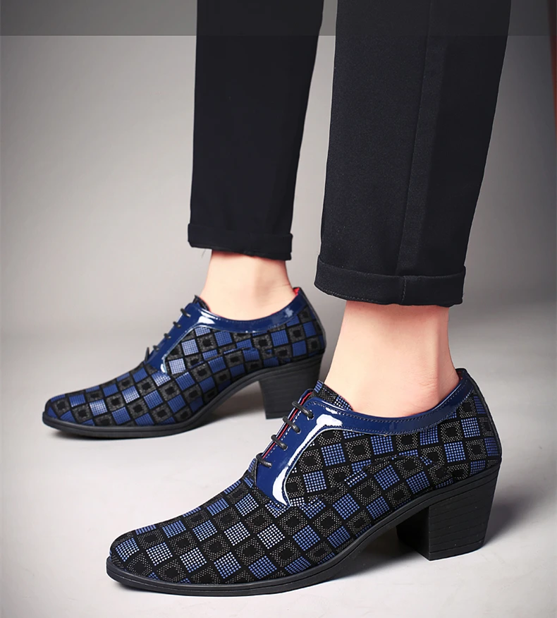 green emerald velvet dress Amazon.com | JiuQing Men's Fashion Dress Sneaker High Top Lace-Up Oxfords  Side Zipper Casual,Black,5.5 main image 1
