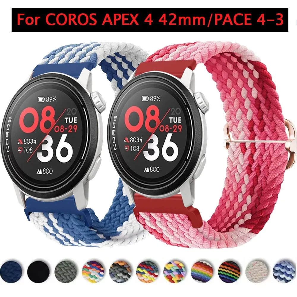 Breathable Soft Nylon Watch Band, 20mm 22mm, Comfortable Bracelet in Multiple Sizes