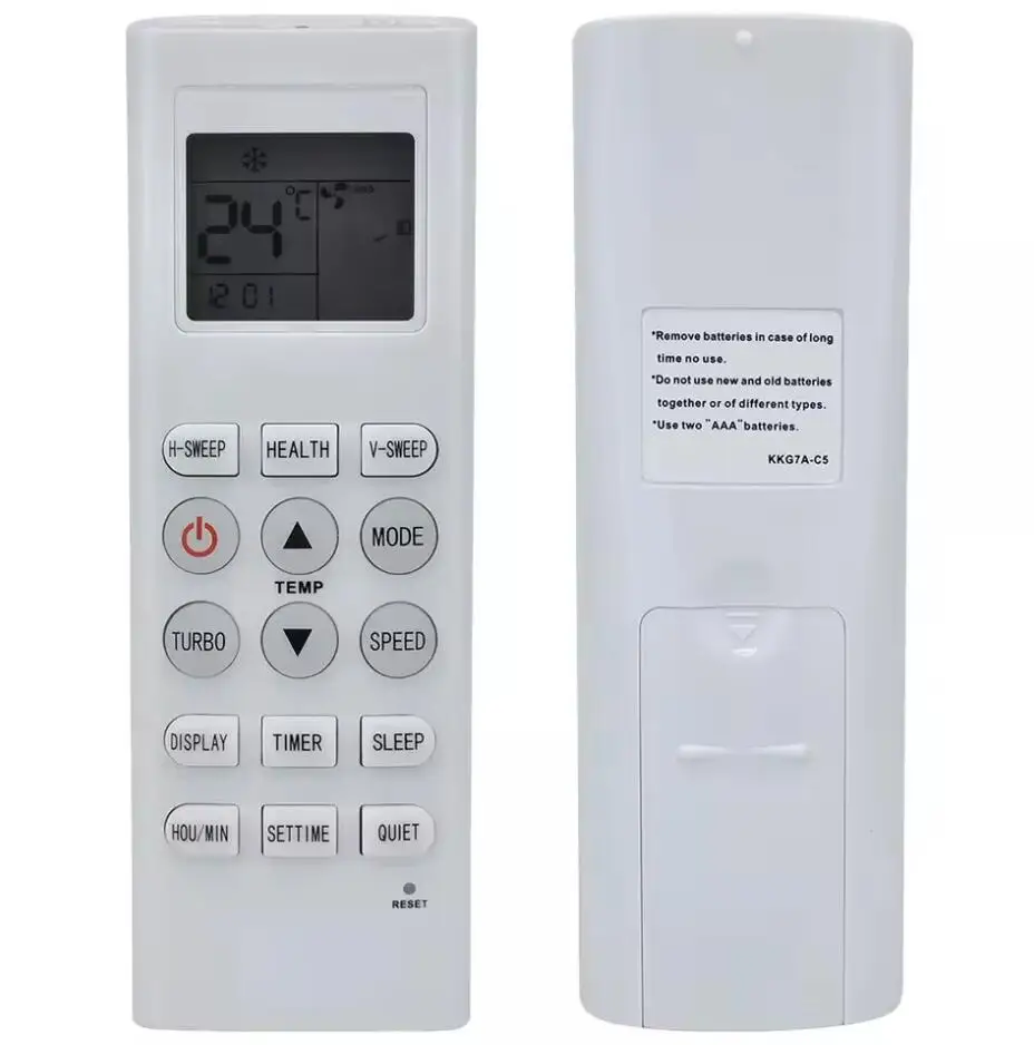 KKG27A-C1 Remote Replacement for Changhong AC, Cool Mode Only, Plug & Play A/C Control with 5m Range for YAC Series
