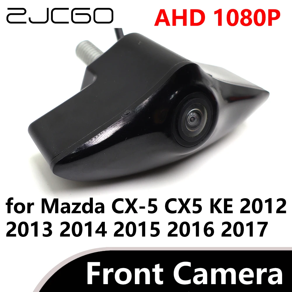 

ZJCGO AHD 1080P CVBS 480P 170° Car Parking LOGO Front View Camera waterproof for Mazda CX-5 CX5 KE 2012 2013 2014 2015 2016 2017